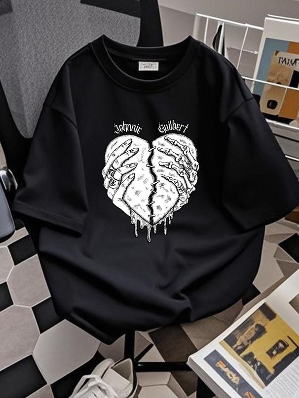 Johnnie Guilbert T Shirt Streetwear Stylish Graphic Versatile Breathable Summer Designer Clothes Homme Slightly Unisex Top For Everyday Wear_viptrois.com
