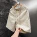Men's Summer Seersucker Casual Fashion Loose Fit Five Point Shorts Black Gray Khaki Mid Waist Drawstring Baggy Pants_viptrois.com