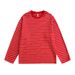 2026 Eco-friendly Fabric Striped Crew Neck Long-sleeved T-shirt For Men And Women, Loose Casual Crew Neck Shirt Base Shirt, Underwear With Top Ins Str_viptrois.com