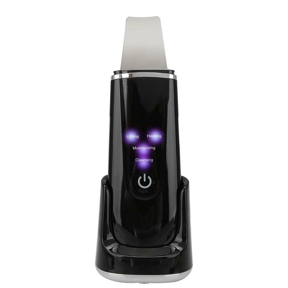 Ultrasonic Skin Scrubber Blackhead Cleaner Skin Spatula Deep Skin Facial Cleaner_viptrois.com