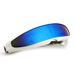 New X Men Electroplated Frame Sunglasses Colorful One Piece Cycling Sunglasses_viptrois.com