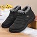 Women's Shoes Cotton Shoes Winter New Foreign Trade Couple Snow Boots Plus Velvet Thickened Cotton Boots Polyurethane Warm Casual Walking Shoes_viptrois.com