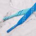 Two-color Slant Point Flat 8mm Wide Shoelace_viptrois.com