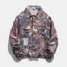 Men's Clothing Denim Jacket Fashionable Men's Personality Large Size Retro Casual Jacket_viptrois.com