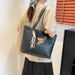 Women's Bags Shoulder Bag Fashionable Large Capacity Ladies Tote Commuter Bag Casual Bag Female_viptrois.com