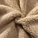 Men's Clothing Men's Fleece-Lined Hooded Zip-Up Sweatshirt - 100% Cotton Sherpa-Lined Jacket With Ribbed Hem, Winter Warm Pullover (Black, Dark Gray)_viptrois.com