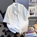 Men's Clothing Short Sleeved Shirt Style Trendy Sports Youth Handsome Shirt_viptrois.com