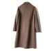 Wool Double-Faced Overcoat For Men – Knee-Length Cashmere-Blend Trench Coat With Notched Lapel (M-XXXL, Coffee/Charcoal/Navy/Camel/Black/Olive)_viptrois.com