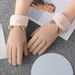 Winter Thickened Warm Gloves Women Winter Autumn Winter Ladies Outdoor Cycling Touch Screen Windproof Waterproof Plus Velvet Warm_viptrois.com
