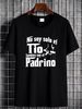 Camiseta No Soy El Tio Soy El Padrino, Mafia Tshirt, Padrino Shirt Stretched Unisex Fashion Comfortable Breathable Graphic Summer_viptrois.com