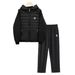 Men's Clothing New Cross Border Winter Men's US Embroidered Ribs Cotton Jacket Casual Stitching Knitted Jacket_viptrois.com