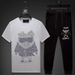Men's Clothing drop shipping new men's suit hot diamond piglet net celebrity street bombing two piece suit short sleeve T shirt men's ice silk_viptrois.com