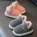Mother & Kids Winter Cozy Winter Slippers For Kids - Soft Fleece-Lined Indoor Shoes With Non-Slip Sole For Boys & Girls (Multiple Colors & Sizes)_viptrois.com