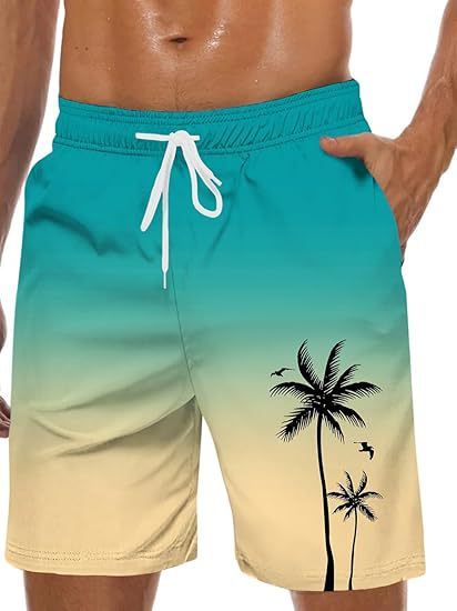 Men's Clothing New Men's Swimming Trunks Hawaiian Bathing Mesh Suit Swimsuit Beach Shorts With Pockets_viptrois.com