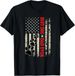 T-shirtt-shirtfunny Fathers Day Dog Dad Usa Flag Gift Un_viptrois.com