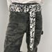Retro Leopard Print Velvet Belt - Chunky Statement Waistband With Grommet Details For Bold Looks_viptrois.com