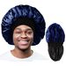 Women's Satin Sleep Cap With Wide Band - Soft & Breathable Hair Bonnet For Sleeping, Bathing, And Styling - Double Layer Design For Comfort And Style_viptrois.com