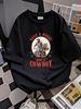 Save A Horse Ride Cow T Shirt Breathable Slightly Designer Clothes Fashion Soft Stretched Summer Casual Unisex Homme Comfortable Versatile_viptrois.com