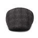 New Autumn Winter Beret For Men, Middle-aged And Elderly Forward Cap, Plaid Pattern Breathable Warm Hat_viptrois.com