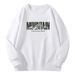 New Heavy Round Neck Sweater Men's Letter Design Sense American Autumn, Winter And Early Autumn Trendy Brand Without Hat Long Sleeves_viptrois.com