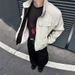 Year Of The Snake Jacket – Deconstructed Patchwork Bomber (M-XXL, Fleece-Lined, Black/Khaki, Streetwear Statement)_viptrois.com