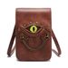 Halloween Women's retro style rivet shoulder messenger bag PU leather MINI small square bag_viptrois.com
