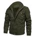 BOY BOY Cross-Border Supply Coat Hooded Multi-Pocket Cotton Workwear Tough Guy Jacket Men's Retro Fleece-Lined_viptrois.com