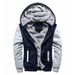 Men's Clothing Men's Heavyweight Fleece-Lined Zip-Up Hoodie – Winter Thermal Jacket With Stand Collar & Side Pockets (Black/Charcoal/Red-Blue/Navy)_viptrois.com