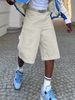 Summer New Casual Shorts Large Size Men's American Trendy Brand Three Quarter Pants_viptrois.com