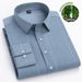 Men's Bamboo Fiber Print Shirt | Stretch & Wrinkle-Free Long Sleeve Casual Shirt_viptrois.com