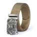 Men's Belts Toothless Automatic Buckle Belt Men's Sports And Leisure Belt Bronze Alloy Automatic Adjustment Buckle_viptrois.com