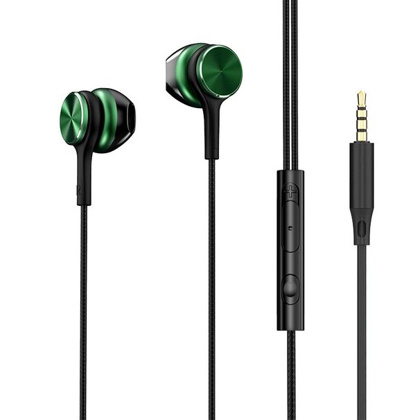 Wired Headphones HiFi Stereo Volume Control Headset With HD Mic 3.5mm Earphones For Samsung Galaxy IPhone 16 15 Earbud_viptrois.com