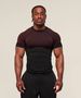 Men's Clothing Men's Short Sleeve GYM Sports Fitness Running Training Suit Stretch Fashion Printed Round Neck T Shirt_viptrois.com