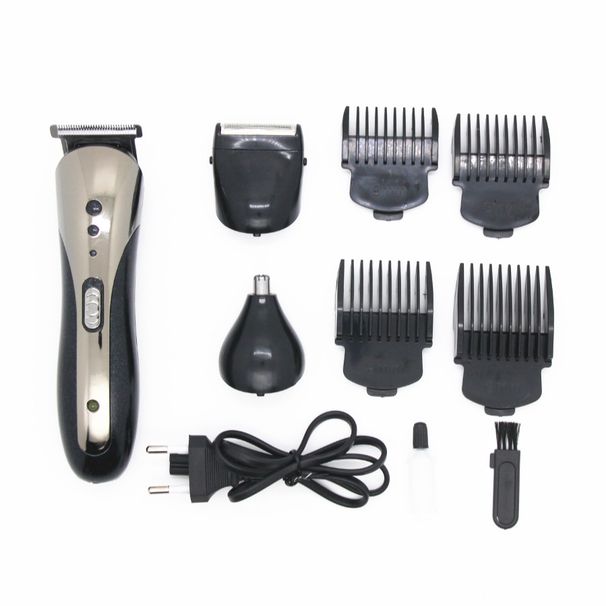 Straight Men's Multifunctional Grooming Set Includes A Reciprocating Shaver, Nose Hair Clipper, USB Charging_viptrois.com