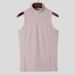 Men's Clothing Summer New Solid Color Fashion Sleeveless Bottoming Shirt Men's Sexy Tight Vest_viptrois.com