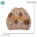 Men's Clothing Loose Fit Versatile Crew Neck Knit Sweater Stylish Diamond Jacquard Knit Sweater - Loose Fit Round Neck Pullover For Casual Wear_viptrois.com