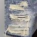 Summer New Trendy Brand Youth Men's Denim Shorts Light Color Washed Piercing Beggar Patch Mid Pants_viptrois.com