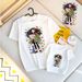 Mother & Kids Foreign Trade Hollow Lace Round Neck Three-quarter Sleeve Parent-child Outfit Mother And Daughter Dress_viptrois.com