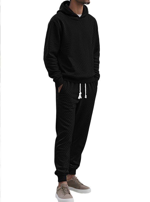 Men's Clothing Solid Color Hooded Pullover Loose Men And Women Brand Sweatshirt Versatile Couple Tops_viptrois.com