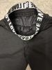Summer Activewear Set – Jacquard Jogger Pants & Breathable Tee (Dual-Waistband, Quick-Dry Polyester, Gym-to-Street Versatility)_viptrois.com