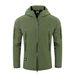Man's clothing Full pressure rubber sharkskin soft-shell waterproof jacket outdoor top for men_viptrois.com