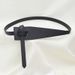 New Jacket Belt, Minimalist Style Belt, Women's Irregular Button Windbreaker, Knotted Suit, Waistband, Wide Belt, Waistband_viptrois.com