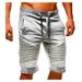 Summer Men's Outdoor Fitness Running Breathable Casual Training Shorts_viptrois.com