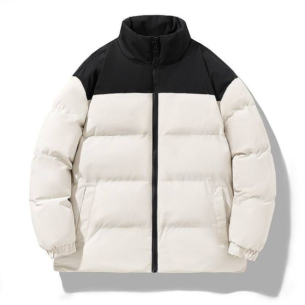 Winter Down Cotton-padded Jacket For Men, Graphene Warm Thickened Windproof Bread Jacket, Stand-up Collar Cotton-padded Coat_viptrois.com