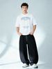Vintage "WORLDWIDE Unlimited" Globe Graphic Cotton T-Shirt Men's Casual Streetwear Tee_viptrois.com