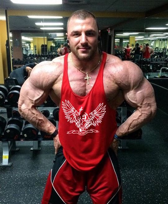 Men's Clothing Personalized Original Wings Printed Sports Leisure Fitness Tank Top_viptrois.com