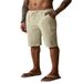 Men's Summer Linen Cotton Drawstring Casual Beach Shorts - Breathable, Relaxed Fit, Elastic Waistband, Multiple Pockets_viptrois.com