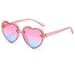 Kids'sunglasses New fashion children's love sunglasses baby men and women UV protective sunglasses children personality sunglasses_viptrois.com