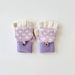 Children's gloves Girls writing flap five fingers boys warm school half finger gloves_viptrois.com
