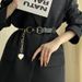 Internet Celebrity Metal Heart Belt Decorative Waist Chain Accessory Trendy Matching Pants Suit_viptrois.com